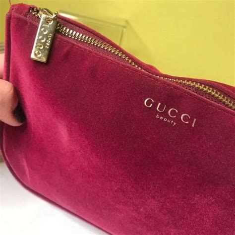 beautiful gucci bags|gucci makeup bag pink velvet.